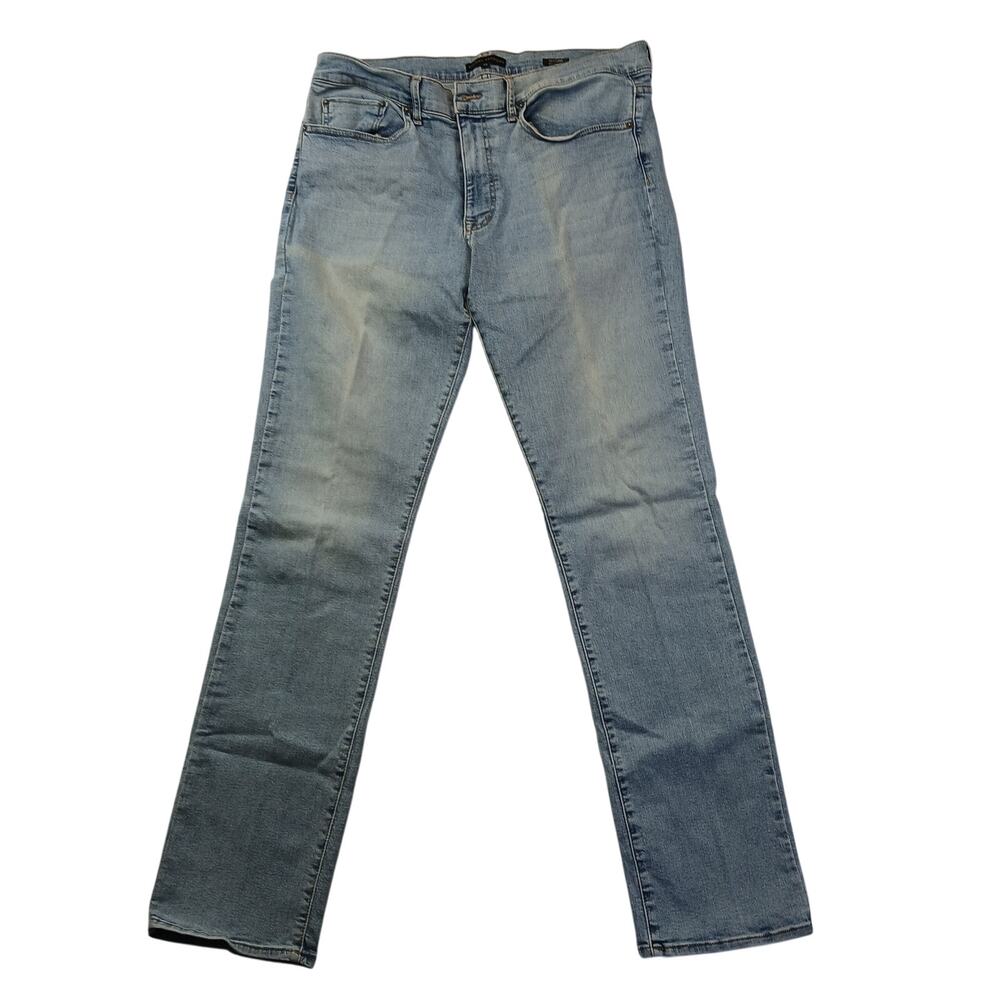 Modern American Ventura Light Wash Slim Straight Stretch Men's Jeans 38